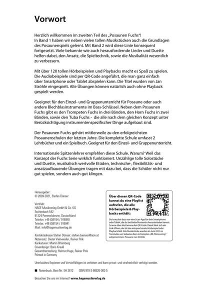 Produktbild: Posaunen Fuchs, Band 2 - Posaunenschule