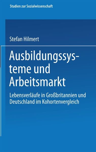 Produktbild: Ausbildungssysteme und Arbeitsmarkt
