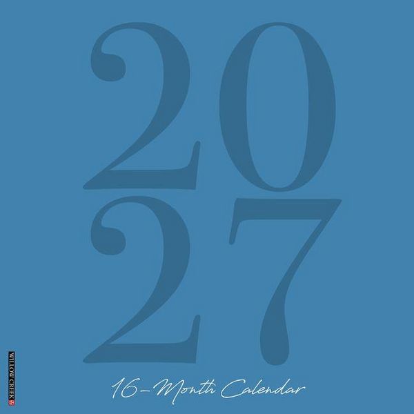 Produktbild: Modern Minimalist 2027 12 X 12 Wall Calendar
