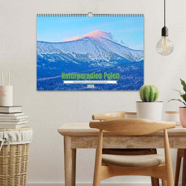 Produktbild: Naturparadies Polen (Wandkalender 2026 DIN A3 quer), CALVENDO Monatskalender