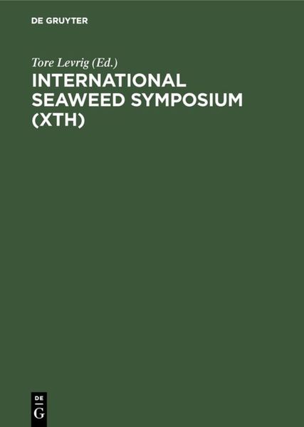 Produktbild: International Seaweed Symposium (Xth)