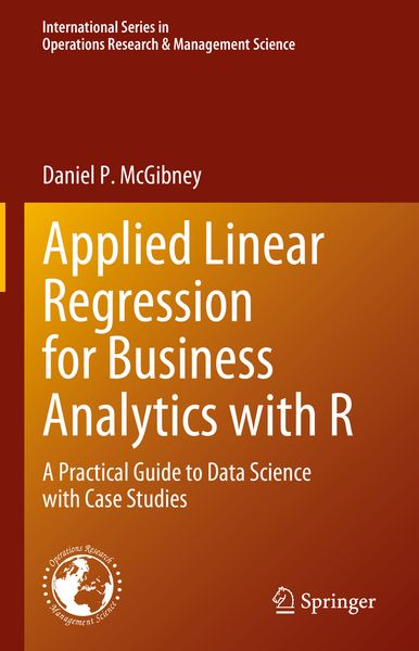 Produktbild: Applied Linear Regression for Business Analytics with R