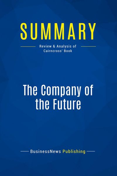 Produktbild: Summary: The Company of the Future