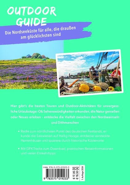 Produktbild: MARCO POLO OUTDOOR GUIDE Reisef&uuml;hrer Nordseek&uuml;ste Schleswig-Holstein