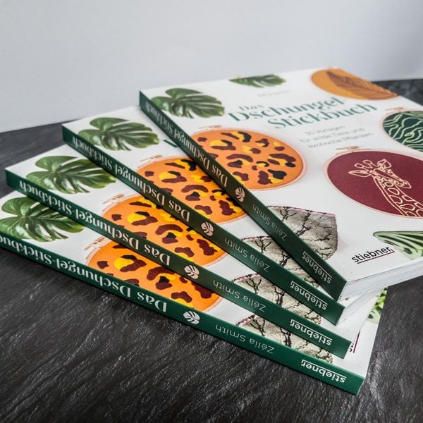 Produktbild: Das Dschungel-Stickbuch