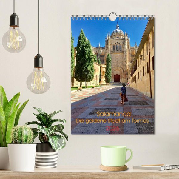 Produktbild: Salamanca. Die goldene Stadt am Tormes (Wandkalender 2026 DIN A4 hoch), CALVENDO Monatskalender
