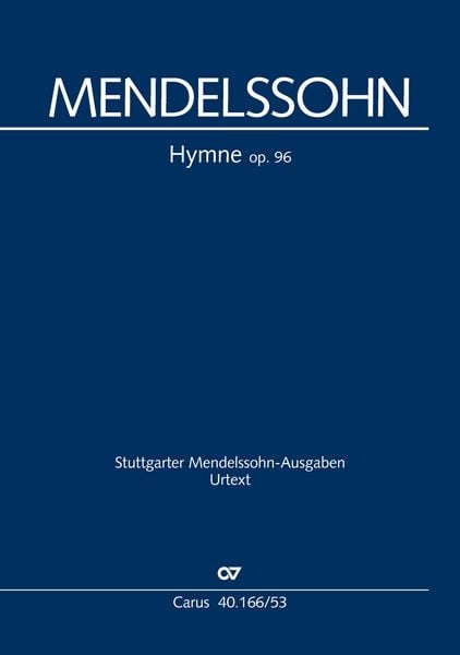 Produktbild: Hymne (Klavierauszug, auch Orgelauszug)