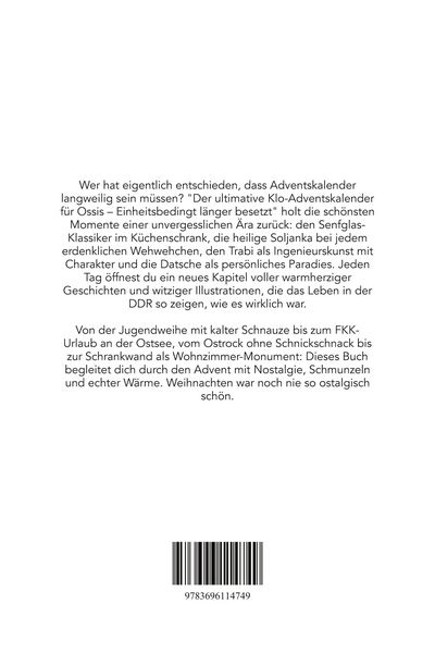 Produktbild: Der ultimative Klo-Adventskalender f&uuml;r Ossis
