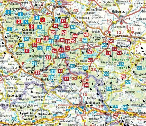 Produktbild: ROTHER Wanderf&uuml;hrer Harz