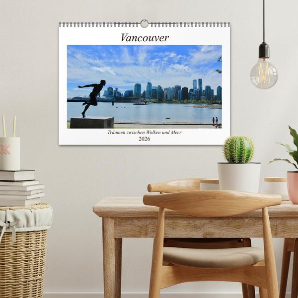 Produktbild: Vancouver - Tr&auml;umen zwischen Wolken und Meer (Wandkalender 2026 DIN A3 quer), CALVENDO Monatskalender