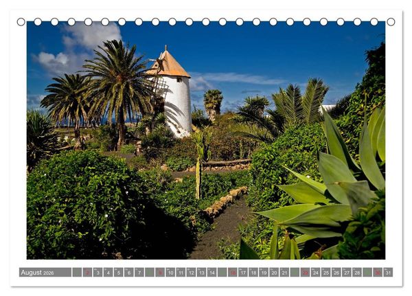 Produktbild: Aus dem Meer geboren - Lanzarote (Tischkalender 2026 DIN A5 quer), CALVENDO Monatskalender
