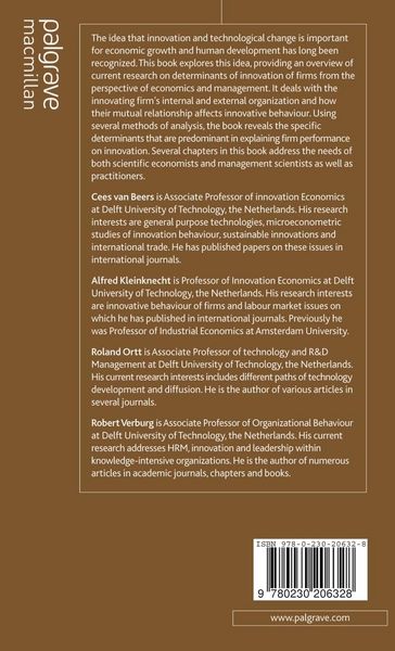 Produktbild: Determinants of Innovative Behaviour