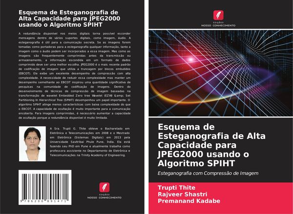 Produktbild: Esquema de Esteganografia de Alta Capacidade para JPEG2000 usando o Algoritmo SPIHT
