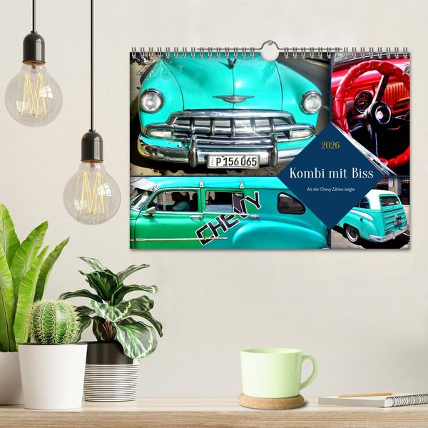 Produktbild: Kombi mit Biss - Als der Chevy Z&auml;hne zeigte (Wandkalender 2026 DIN A4 quer), CALVENDO Monatskalender