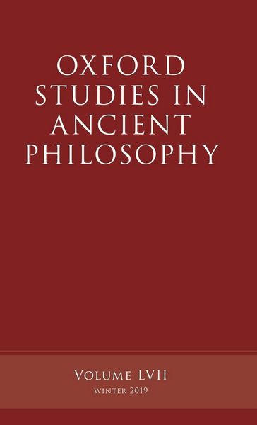 Produktbild: Oxford Studies in Ancient Philosophy, Volume 57