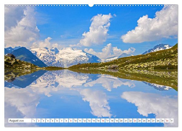 Produktbild: Es gr&uuml;&szlig;t der Gro&szlig;venediger (hochwertiger Premium Wandkalender 2026 DIN A2 quer), Kunstdruck in Hochglanz