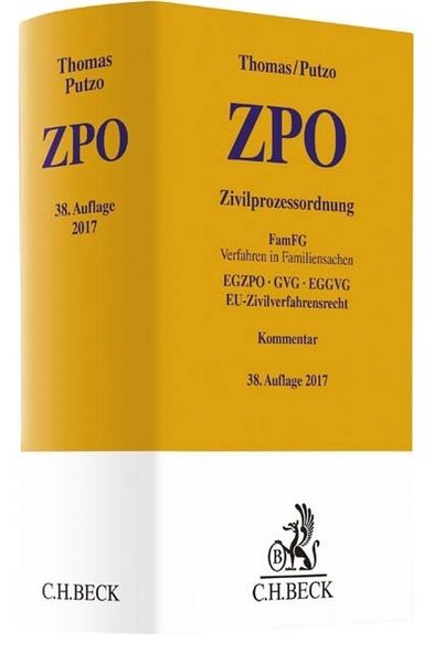 Produktbild: Zivilprozessordnung