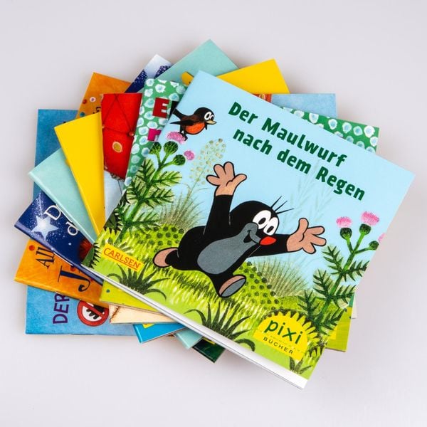 Produktbild: Pixi-8er-Set 254: Die beliebtesten Bilderbuch-Helden bei Pixi (8x1 Exemplar)