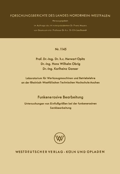 Produktbild: Funkenerosive Bearbeitung