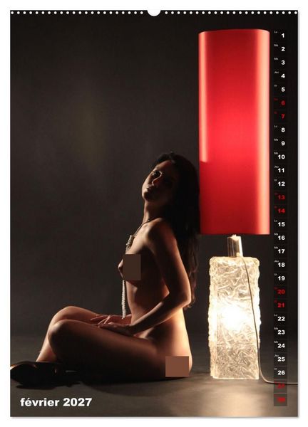 Produktbild: Le feu rouge (Calendrier mural haut de gamme 2027 DIN A2 horizontal), CALVENDO calendrier mensuel