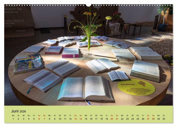 Produktbild: Pilgern im Waldecker Upland (hochwertiger Premium Wandkalender 2026 DIN A2 quer), Kunstdruck in Hochglanz