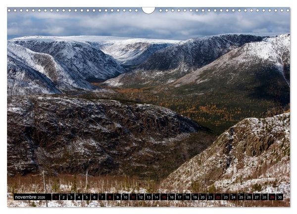 Produktbild: GASP&Eacute;SIE. Parc National du Qu&eacute;bec (Calendrier mural 2026 DIN A3 vertical), CALVENDO calendrier mensuel