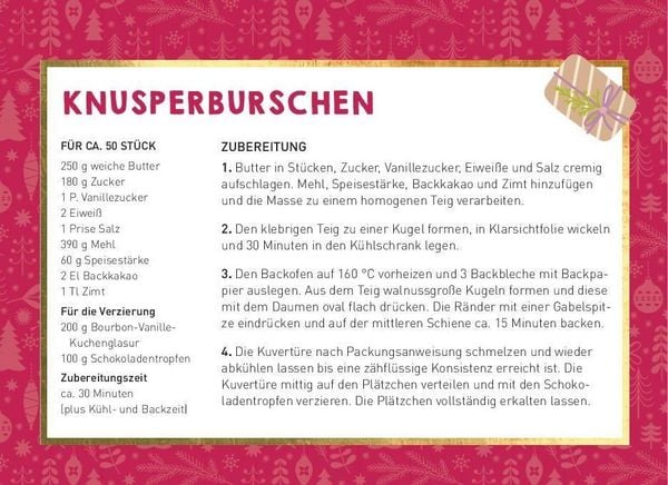 Produktbild: A Pl&auml;tzchen a day keeps the Weihnachtsstress away