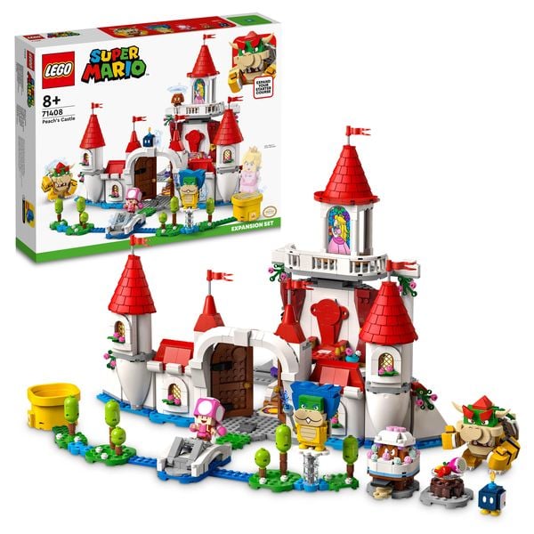 LEGO Super Mario 71408 Pilz-Palast – Erweiterungsset, baubares Spielzeug