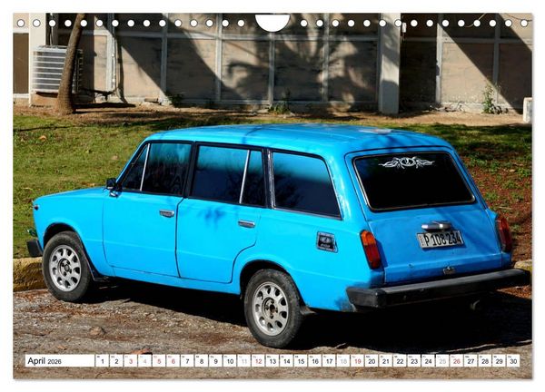 Produktbild: LADA KOMBI - Die sowjetische Auto-Legende WAS-2102 (Wandkalender 2026 DIN A4 quer), CALVENDO Monatskalender