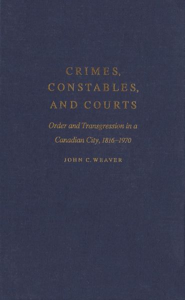Produktbild: Crimes, Constables, and Courts