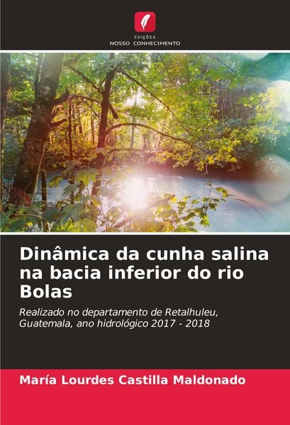 Produktbild: Din&acirc;mica da cunha salina na bacia inferior do rio Bolas