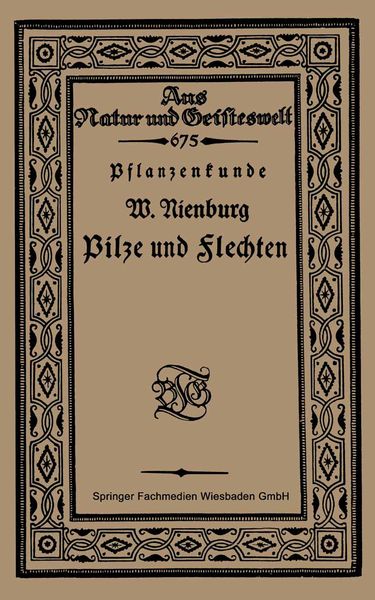 Produktbild: Pflanzenkunde Pilze und Flechten