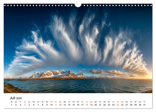 Produktbild: Lofoten - Arktische Tr&auml;ume (Wandkalender 2026 DIN A3 quer), CALVENDO Monatskalender