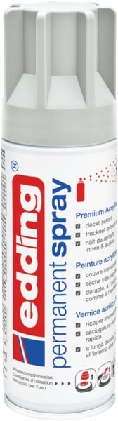 5200 Permanent Spray, lichtgrau matt, 200ml Premium Acryllack