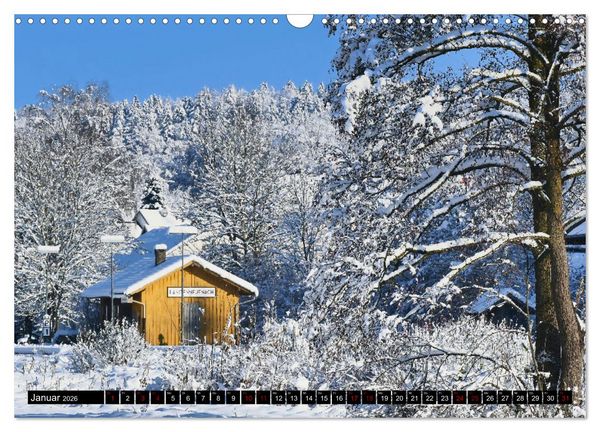 Produktbild: Die Stauden - Heimat in den westlichen W&auml;lder Augsburg (Wandkalender 2026 DIN A3 quer), CALVENDO Monatskalender