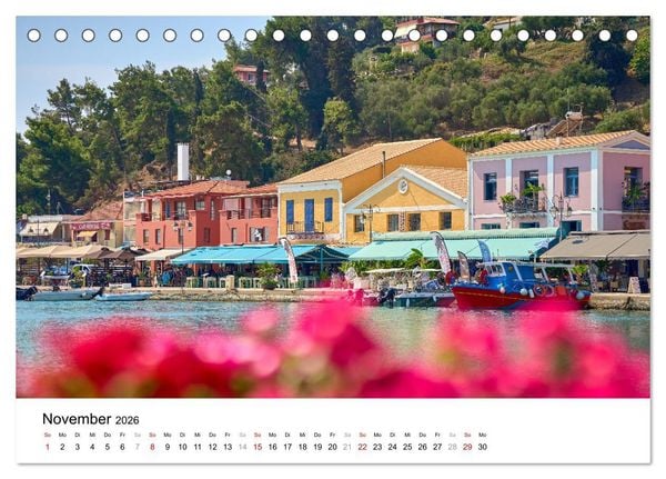 Produktbild: KATAKOLON - Griechenlands sch&ouml;nste Hafenstadt (Tischkalender 2026 DIN A5 quer), CALVENDO Monatskalender