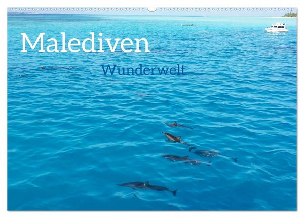 Produktbild: MALEDIVEN Wunderwelt (Wandkalender 2026 DIN A2 quer), CALVENDO Monatskalender