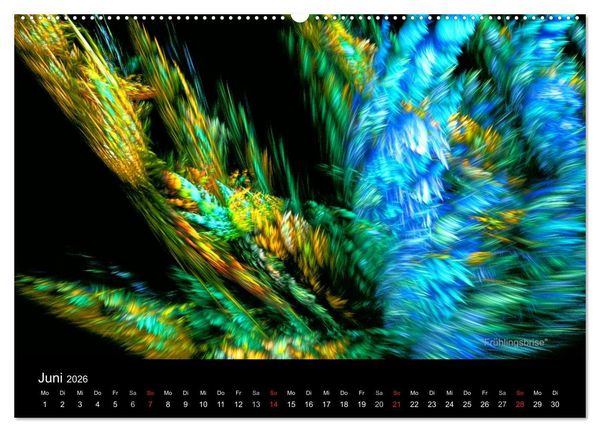Produktbild: Lichtgedanken (hochwertiger Premium Wandkalender 2026 DIN A2 quer), Kunstdruck in Hochglanz