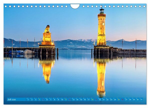 Produktbild: Lindau - Juwel am Bodensee (Wandkalender 2026 DIN A4 quer), CALVENDO Monatskalender