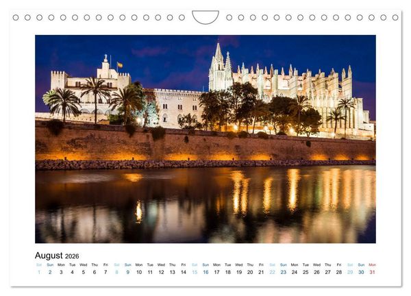 Produktbild: Longing for Mallorca (Wall Calendar 2026 DIN A4 landscape), CALVENDO 12 Month Wall Calendar