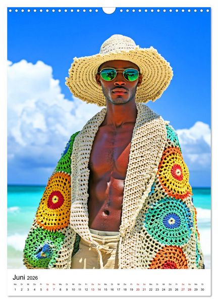 Produktbild: Knit Couture - Strick trifft Runway (Wandkalender 2026 DIN A3 hoch), CALVENDO Monatskalender