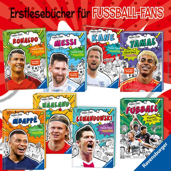Produktbild: Fu&szlig;ball-Stars - Alles &uuml;ber Kane. Vom Fu&szlig;ball-Talent zum Megastar