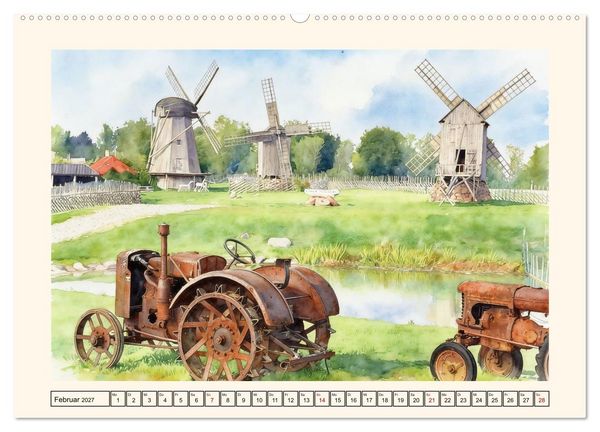 Produktbild: Reise nach Estland (Wandkalender 2027 DIN A2 quer), CALVENDO Monatskalender