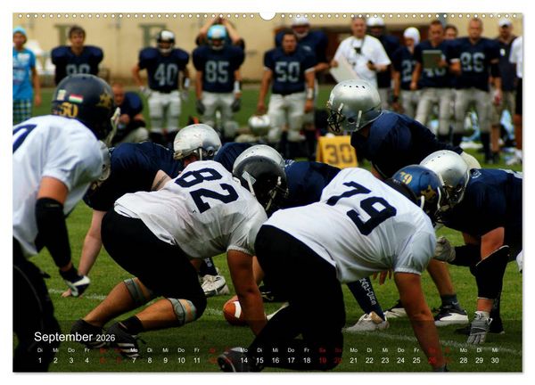 Produktbild: American Football - Touchdown (Wandkalender 2026 DIN A2 quer), CALVENDO Monatskalender