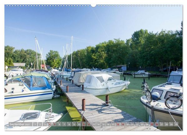 Produktbild: Hausbooturlaub Deutschland - Berlin und Brandenburg (hochwertiger Premium Wandkalender 2027 DIN A2 quer), Kunstdruck in Hochglanz
