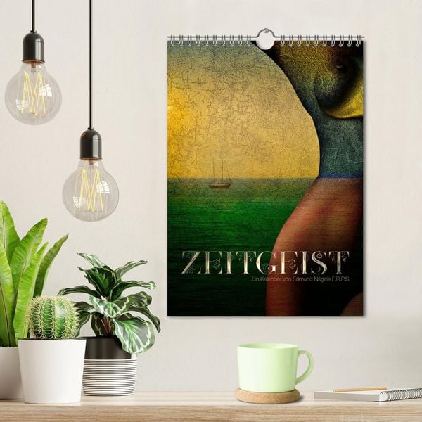Produktbild: Zeitgeist (Wandkalender 2026 DIN A4 hoch), CALVENDO Monatskalender