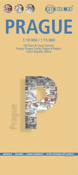 Produktbild: Prague, Prag, Borch Map