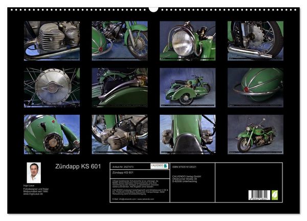 Produktbild: Z&uuml;ndapp KS 601 (Wandkalender 2026 DIN A2 quer), CALVENDO Monatskalender