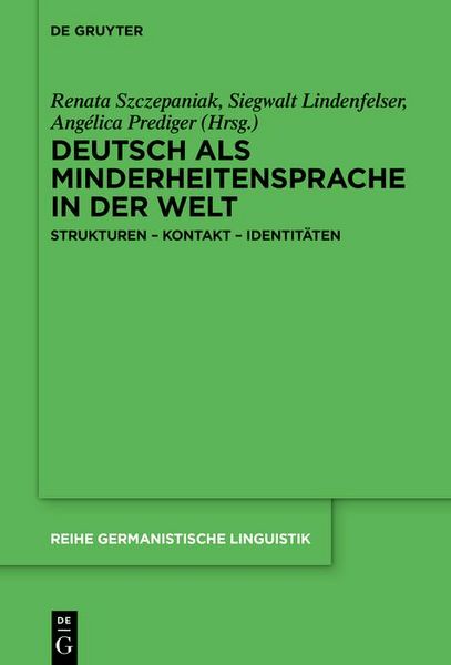 Produktbild: Deutsch als Minderheitensprache in der Welt