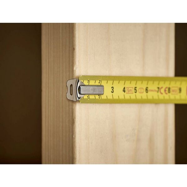 Produktbild: Taschenrollbandma&szlig; PowerLock&reg; L.5m B.19mm mm/cm EG II Ku.Clip lose